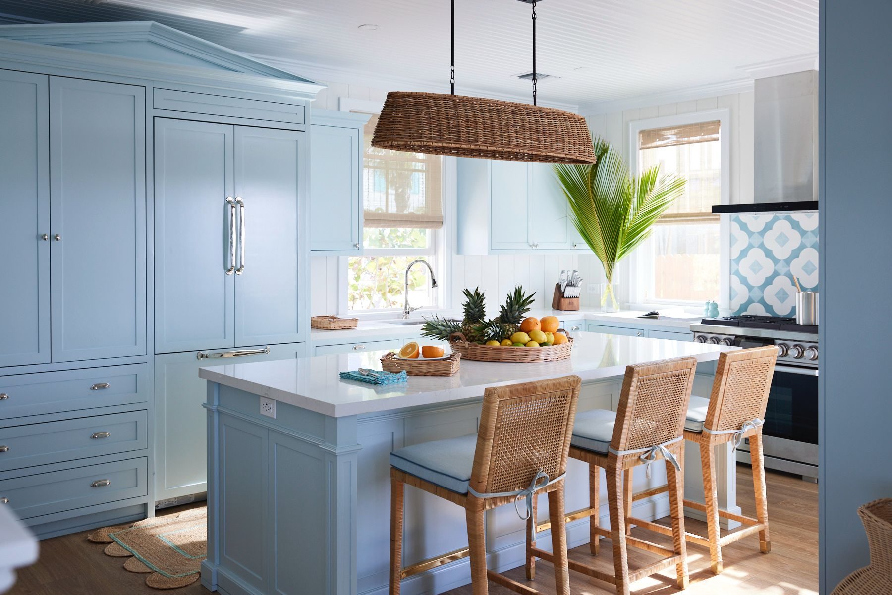 Coastal Blue Kitchen